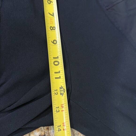 Me + Em Black Cotton High Rise Drawstring Waist Soft Cargo Jogger Pants Size 14 - Picture 13 of 13